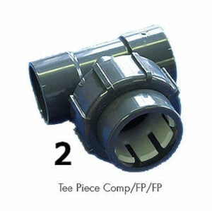 flexi 2 tee composite 500h v16 Flexi,Pipe Tee Pieceswimming pool plumbing,swimming pool pipework,pool flexipipe,flexpipe fitting,pool flexipipe fittings,pool plumbing